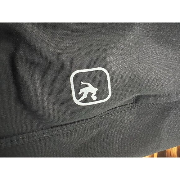 AND1 Men Joggers Sweat Pants Size Large Black Pocket Drawstring Preppy Athletic - Picture 11 of 15